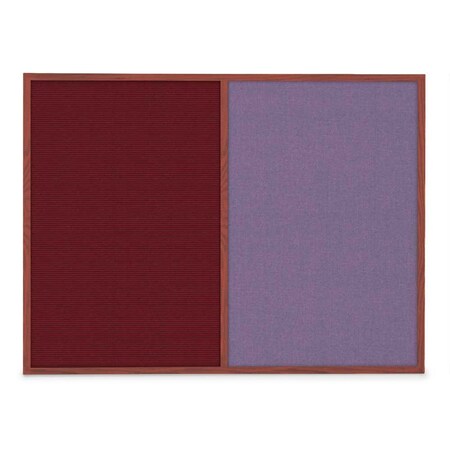 United Visual Products Slim Style Indoor Enclosed Corkboard, 48 UVRDS48SBH-GOLD-CLOUD